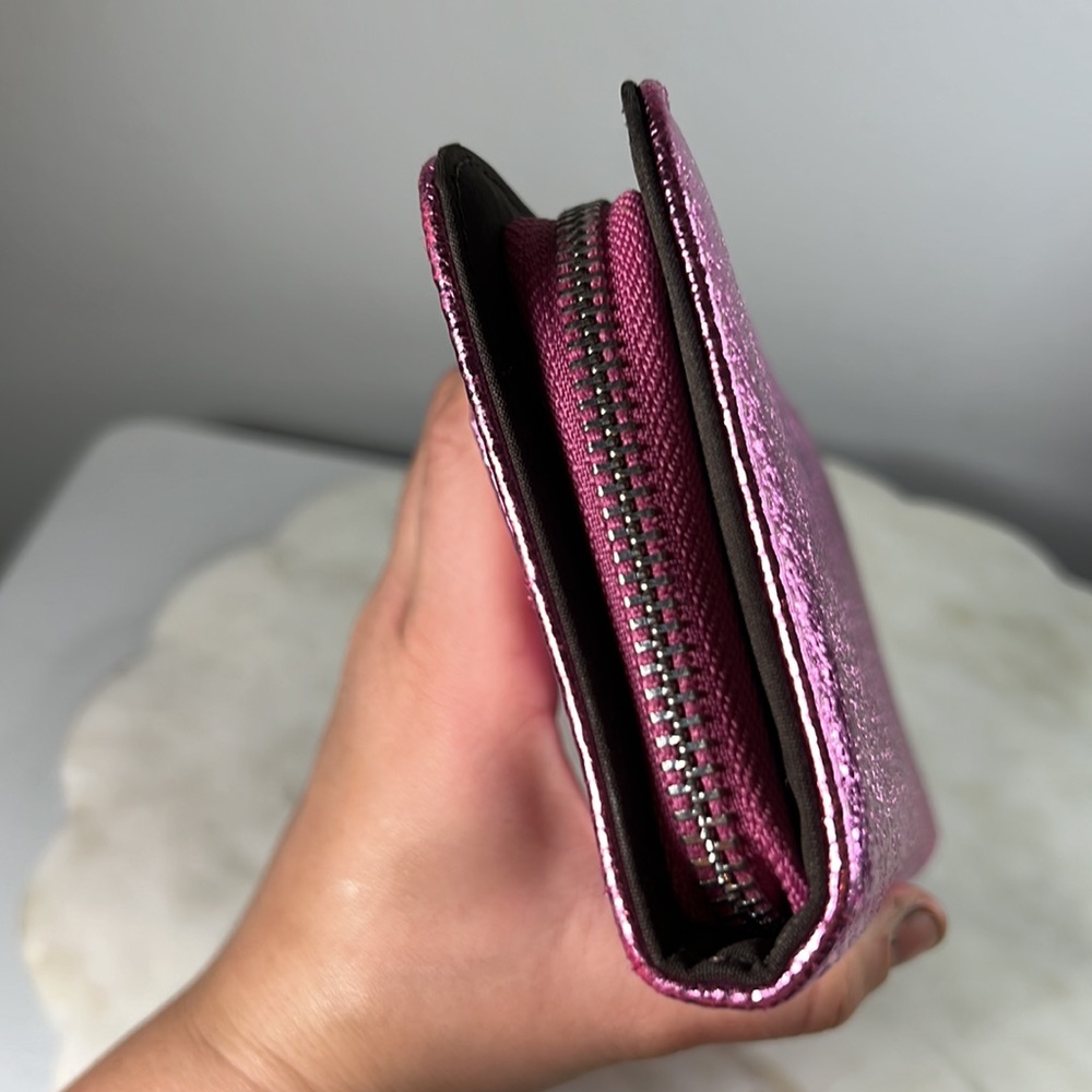 American Bling Pink metallic wallet - Picture 11 of 16